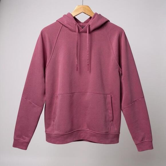 Lululemon Pink Hoodie Kangaroo Pocket M3AUPS - Size Medium - Picture 1 of 7